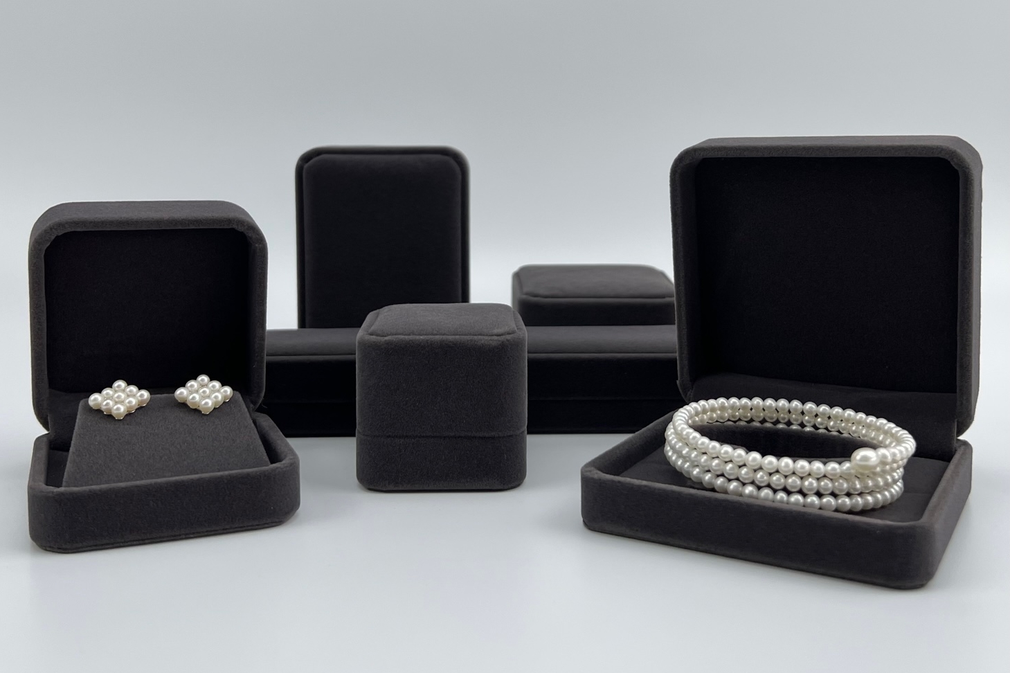 Упаковка ВЕЛЬВЕТ серая