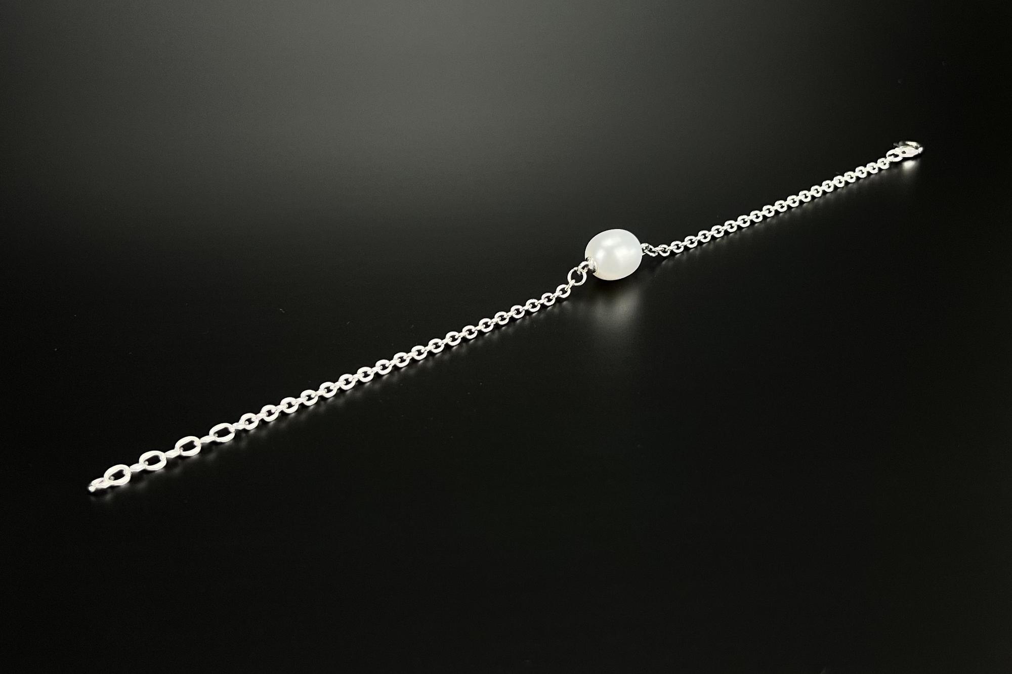 Браслет с натуральной жемчужиной LAVO