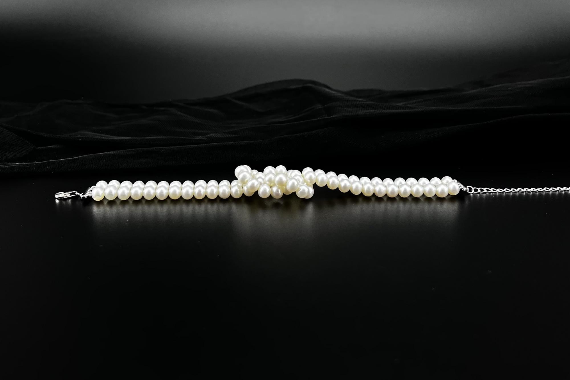 Браслет из натурального жемчуга PLEXUS