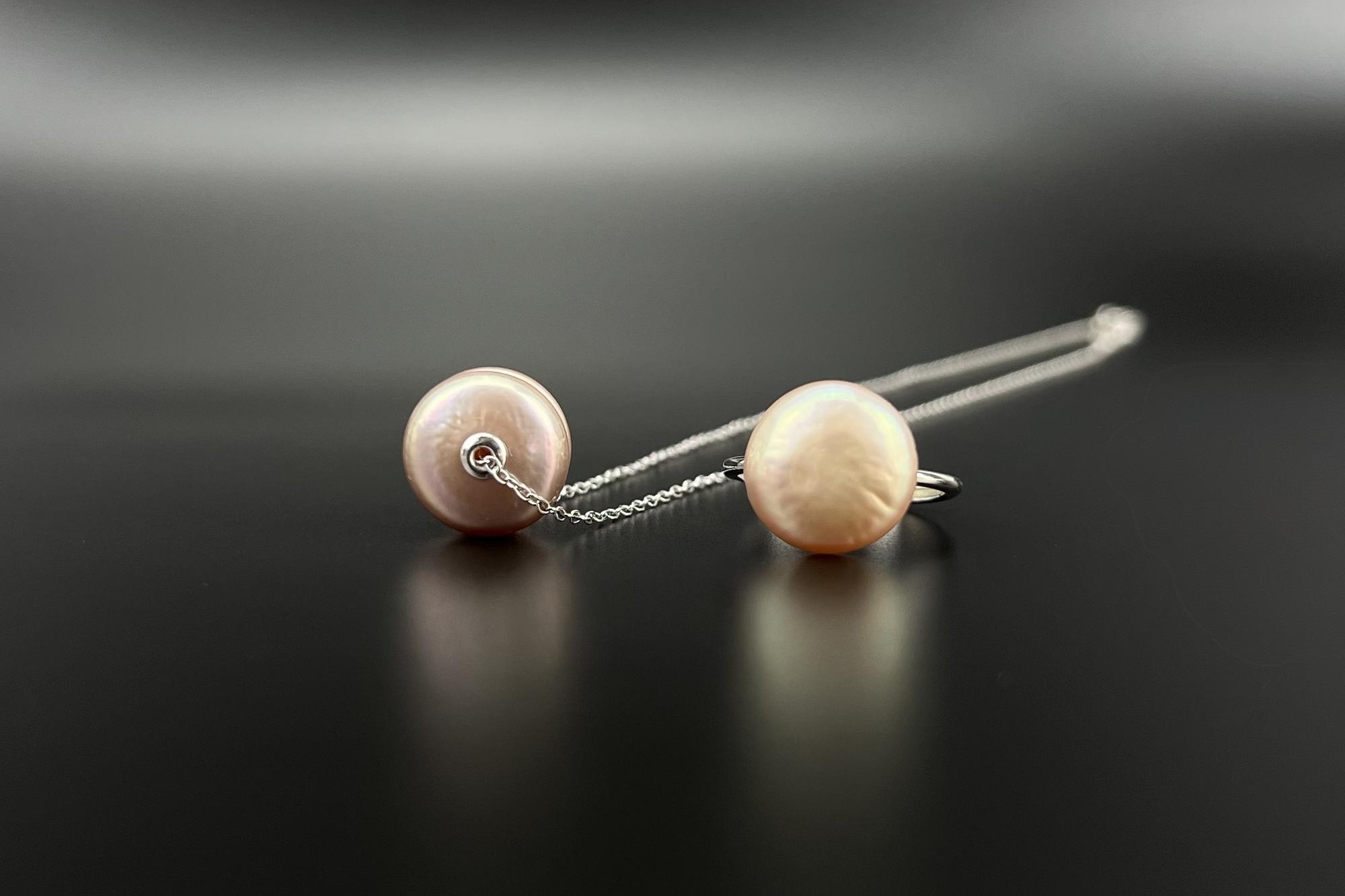 Комплект украшений из натурального жемчуга APRICOT CRUSH