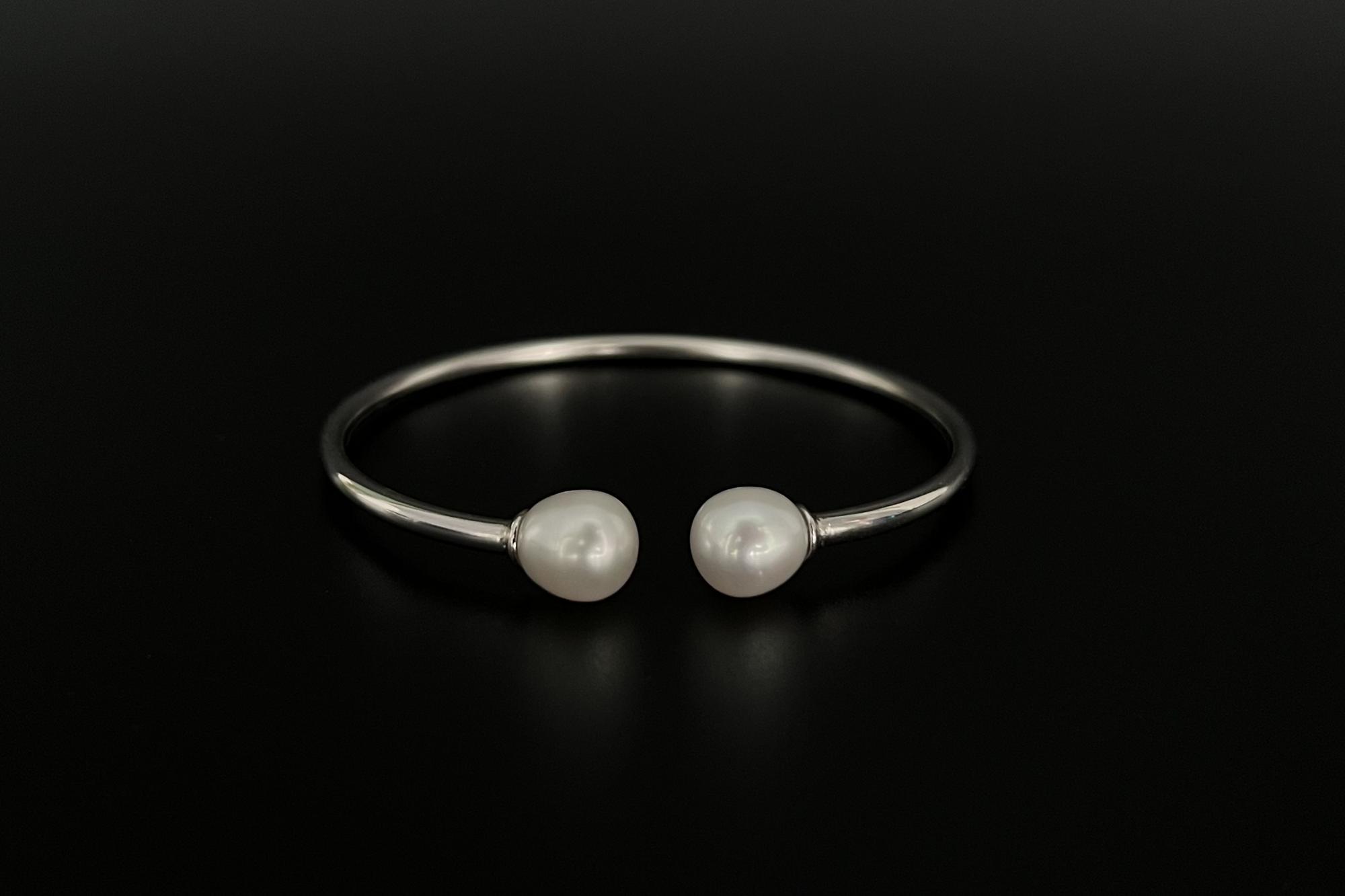 Браслет с натуральными жемчужинами KISS