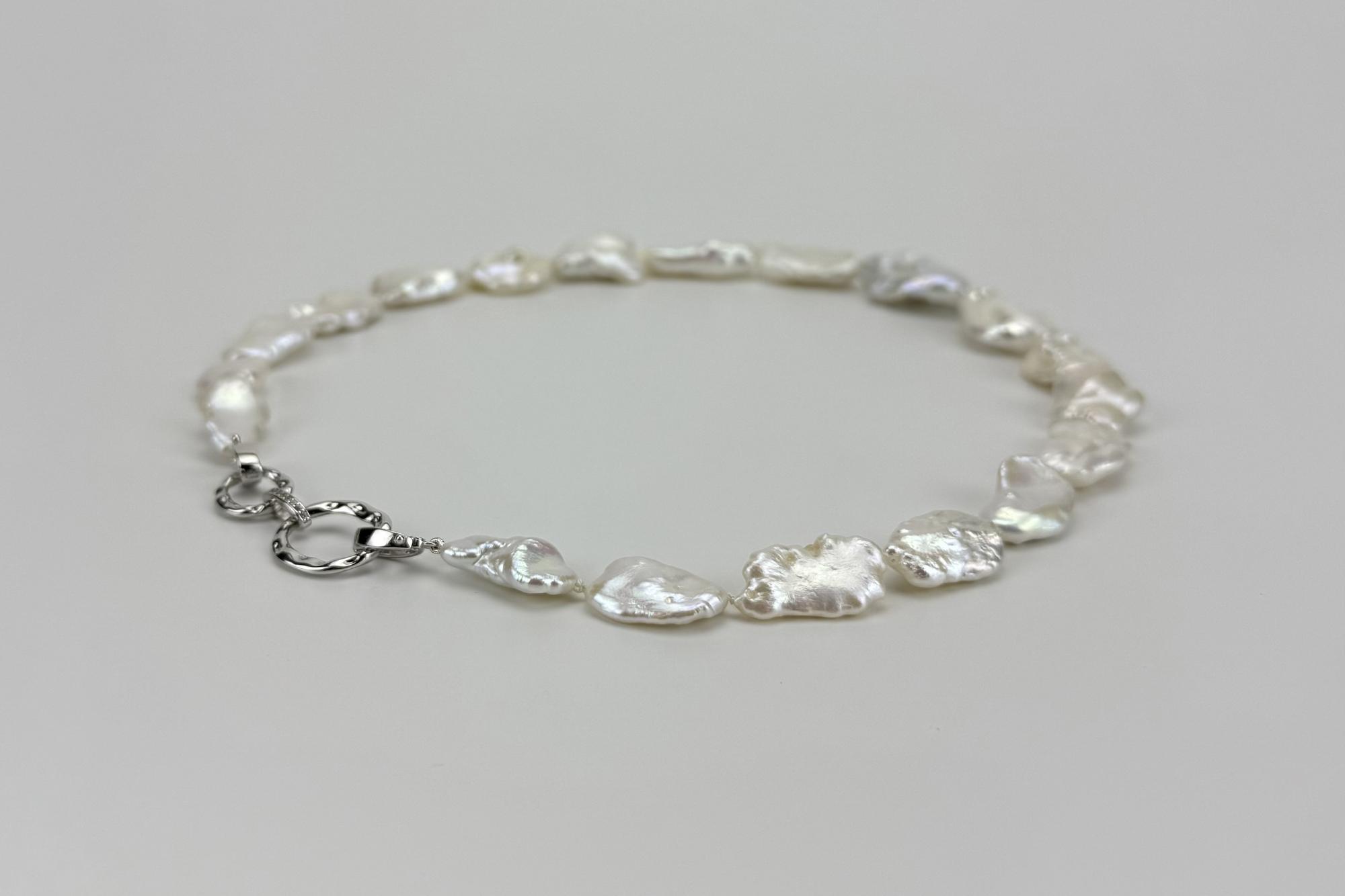 Колье из крупного жемчуга барокко SONORA