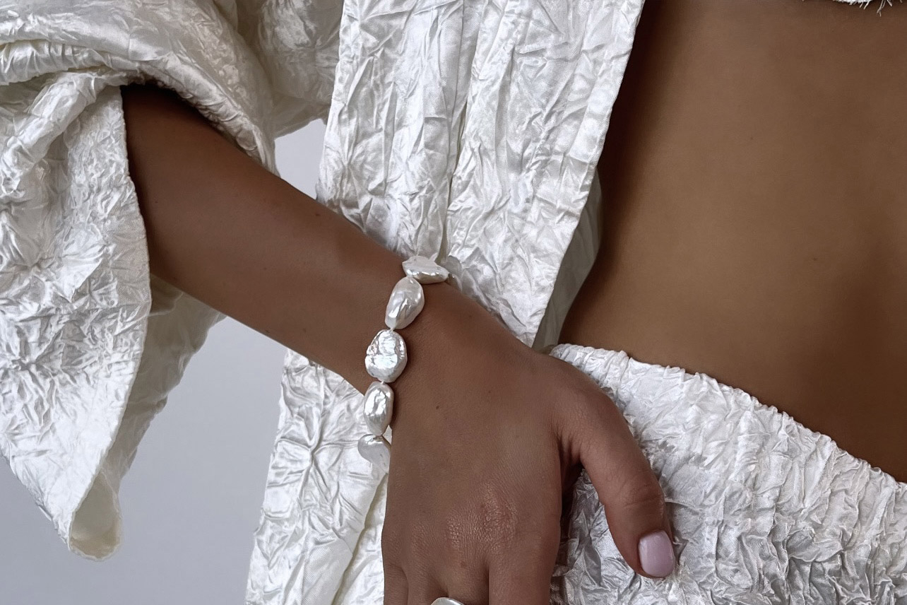 Браслет из крупного барочного жемчуга SONORA