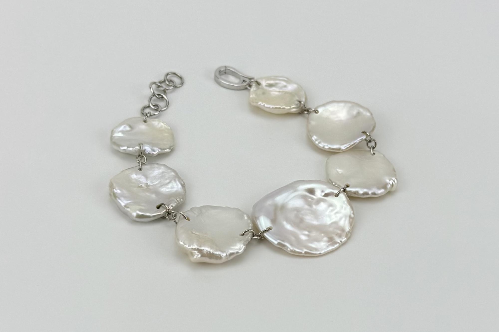 Браслет из крупных жемчужин ATAKAMA