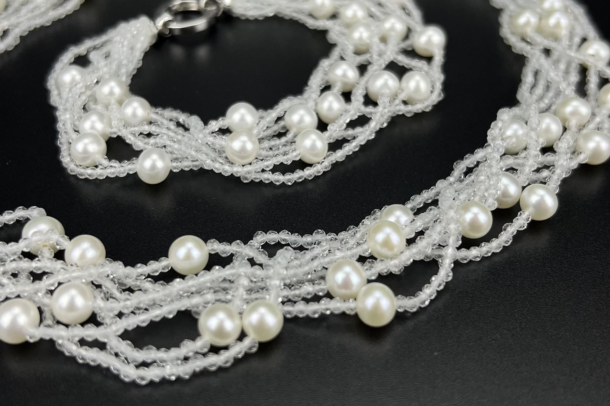 Комплект украшений из натуральных камней CRYSTALLINE