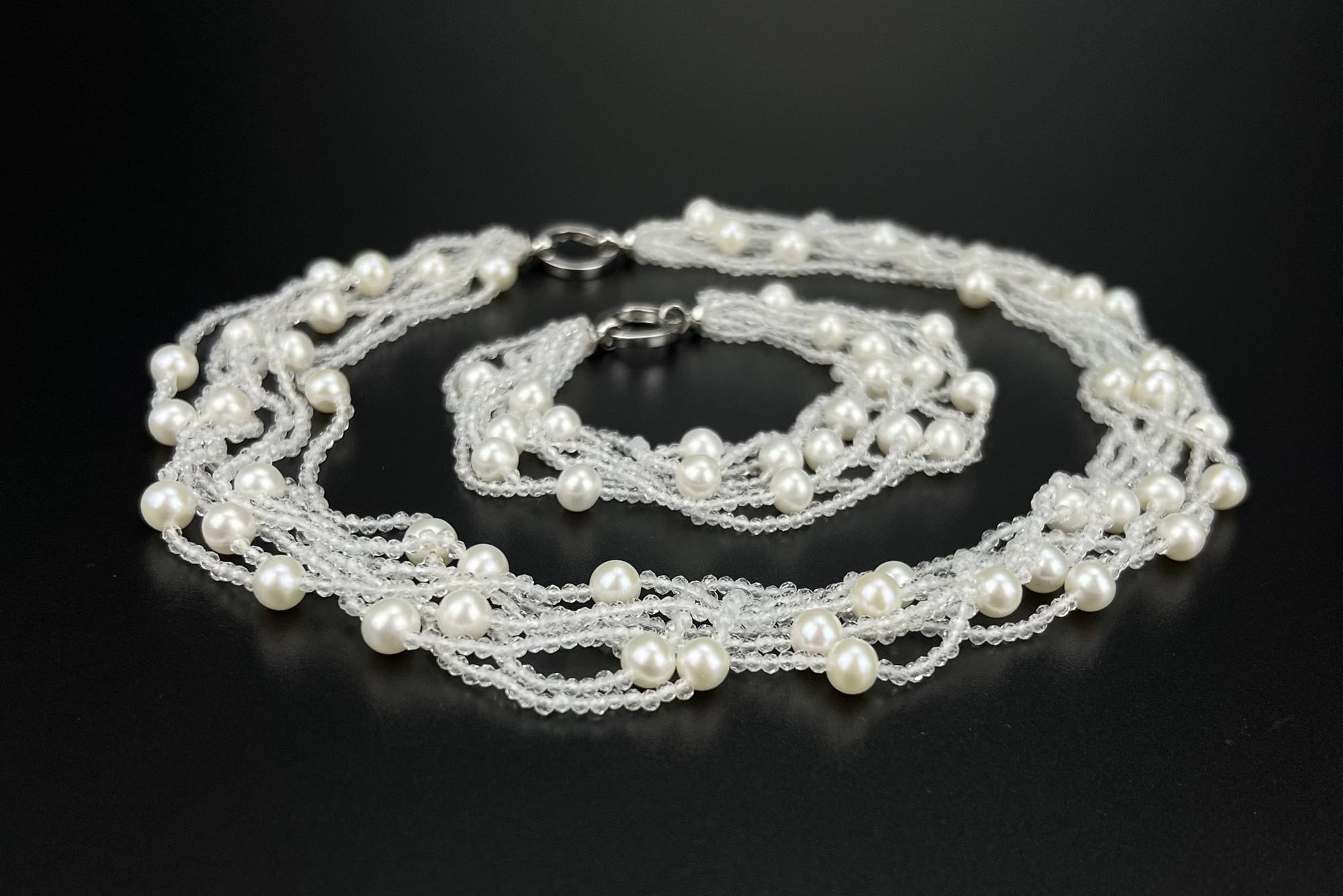 Комплект украшений из натуральных камней CRYSTALLINE