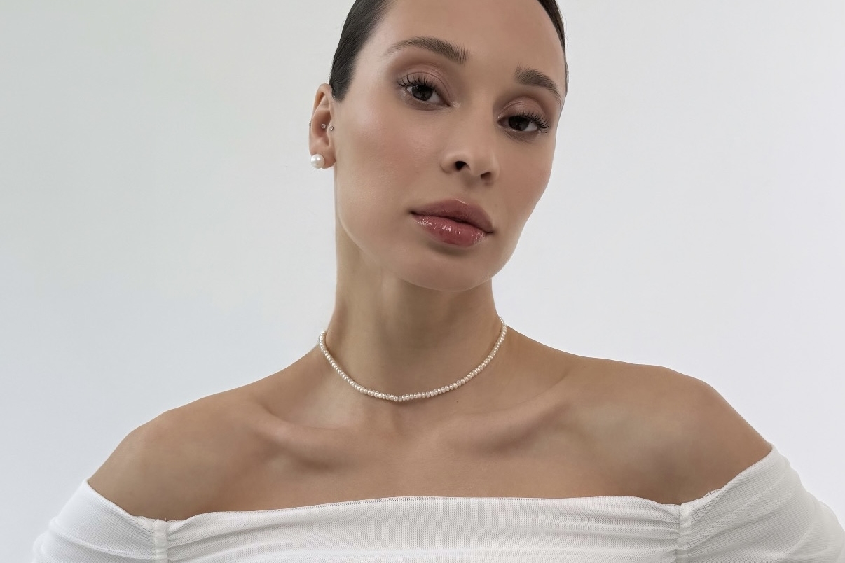 Чокер из натурального жемчуга ICONIC