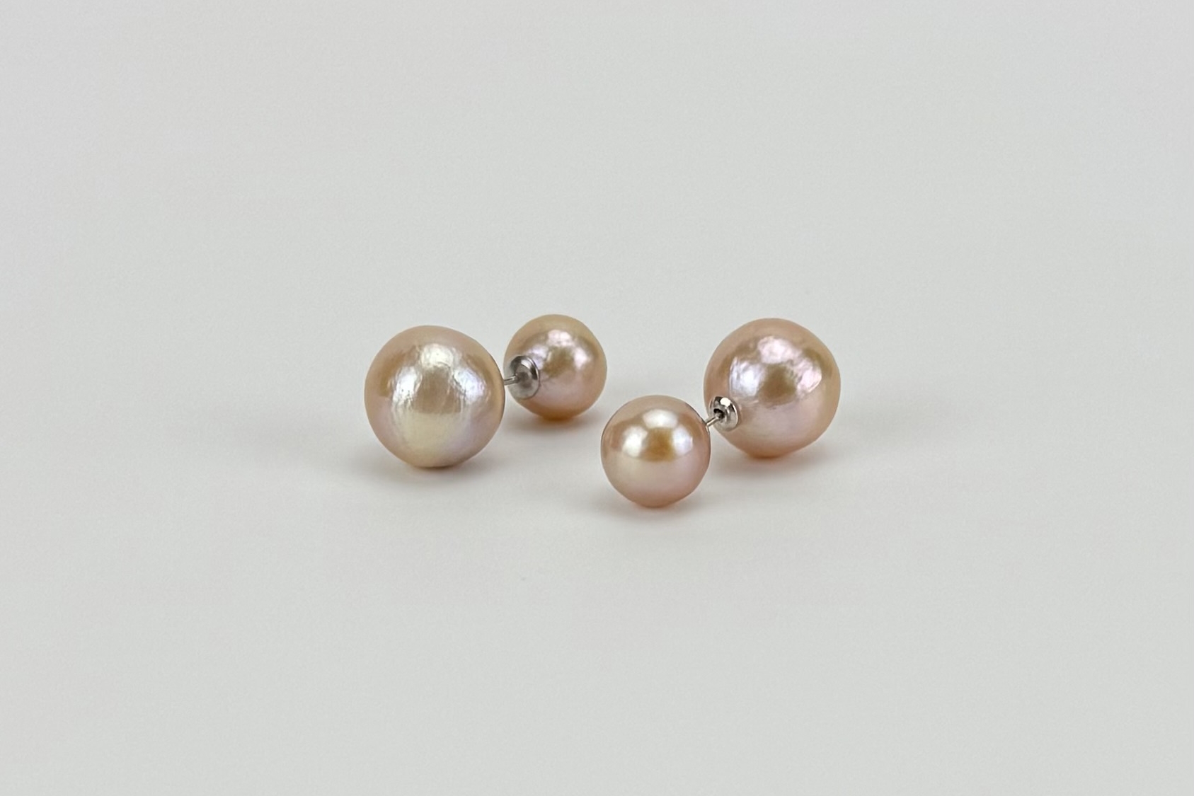 Крупные серьги TRIBALES METEOR PEARLS