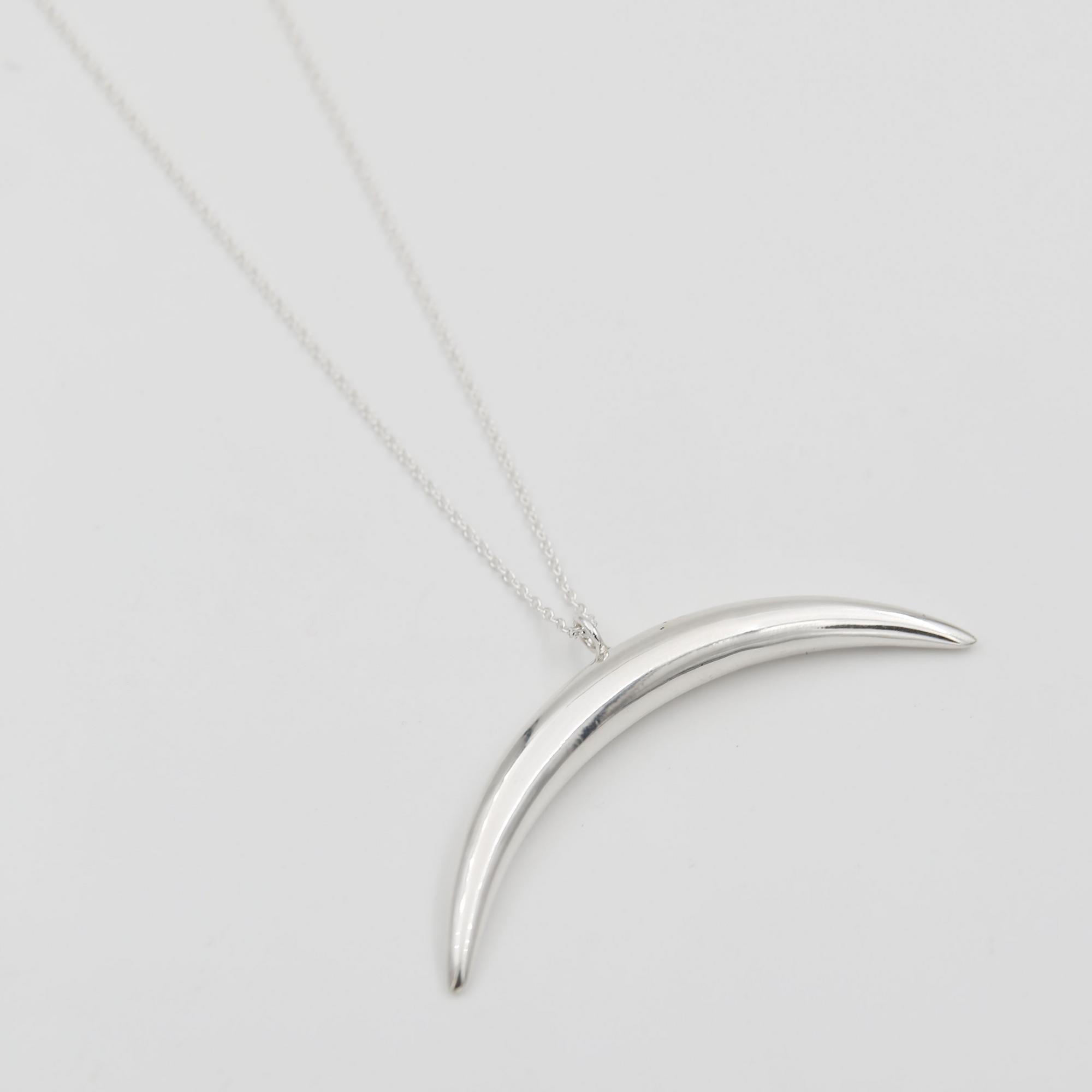 Подвеска Серебряный рог 4P296