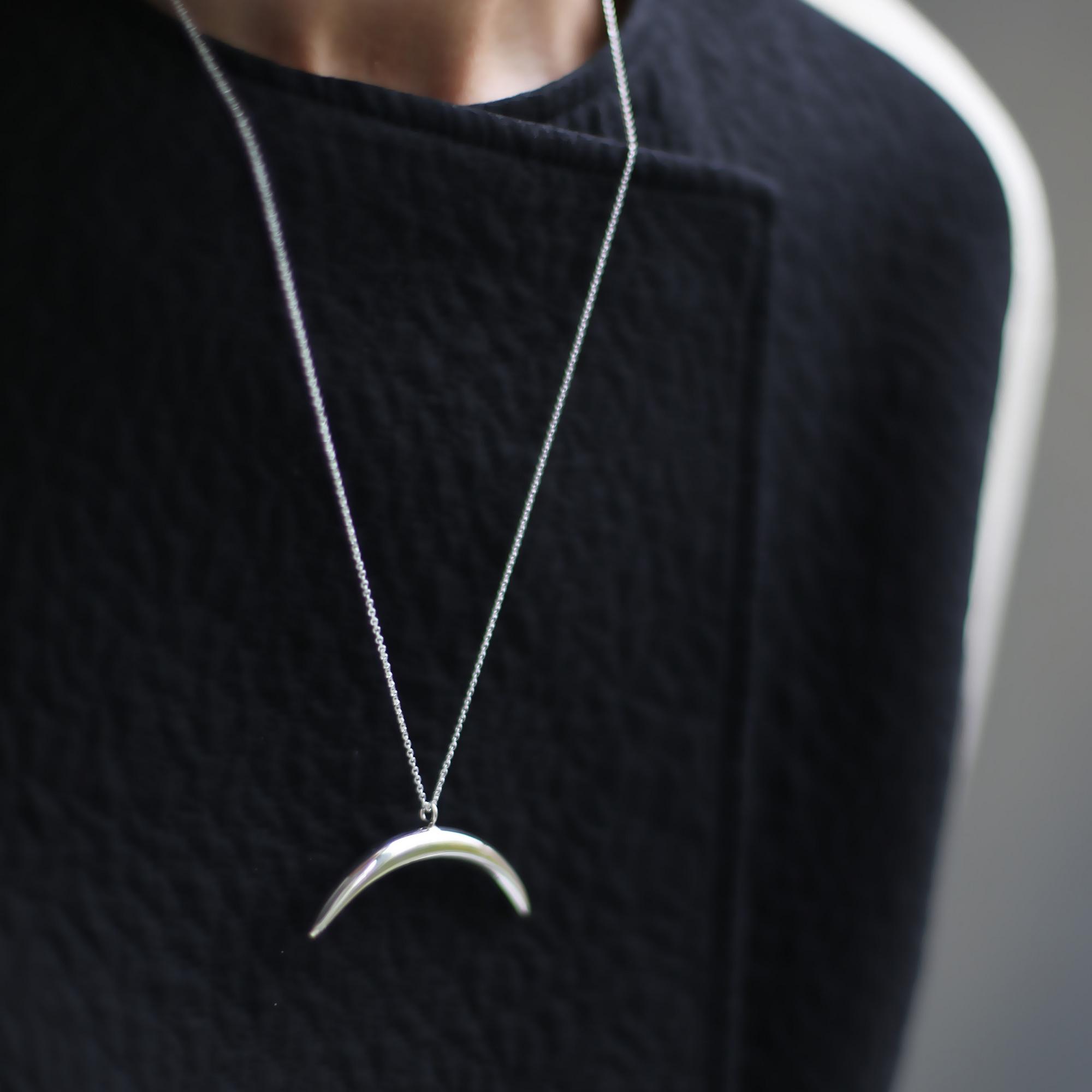 Подвеска Серебряный рог 4P296