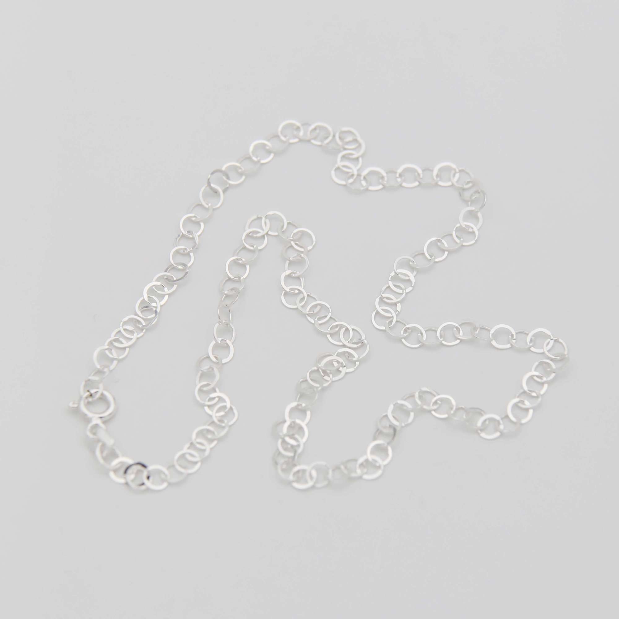 Серебряная цепь 4P484