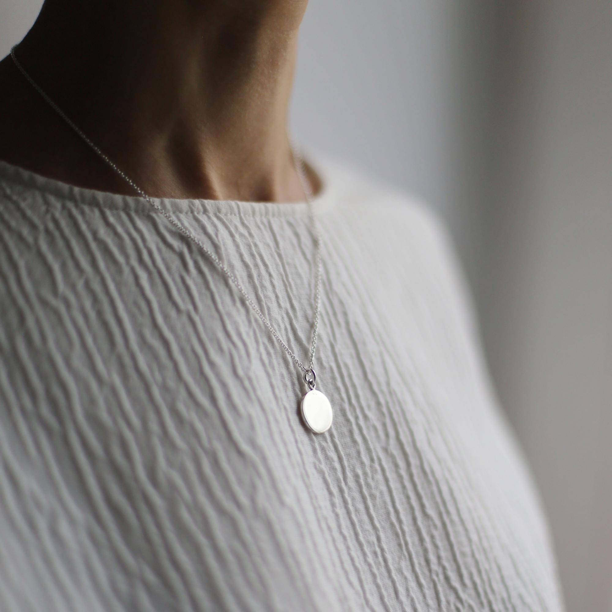 Серебряная подвеска 4P166