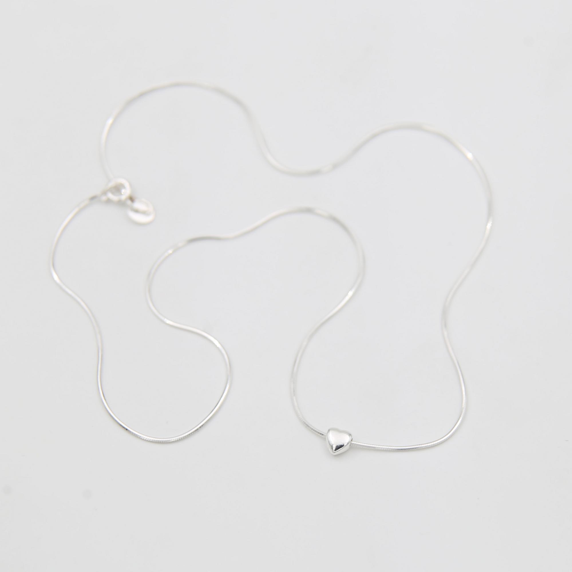 Подвеска с сердечком 4P820