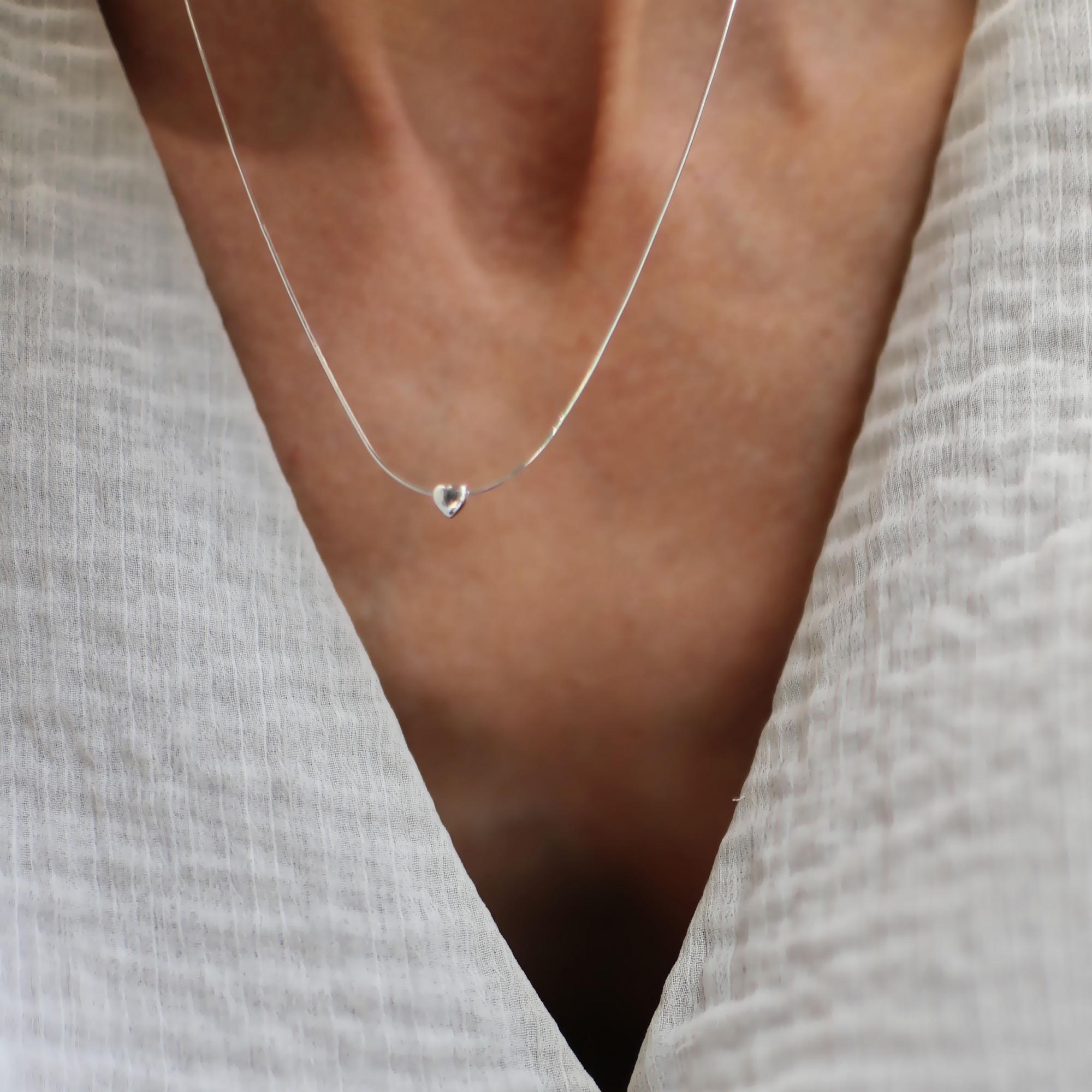 Подвеска с сердечком 4P820