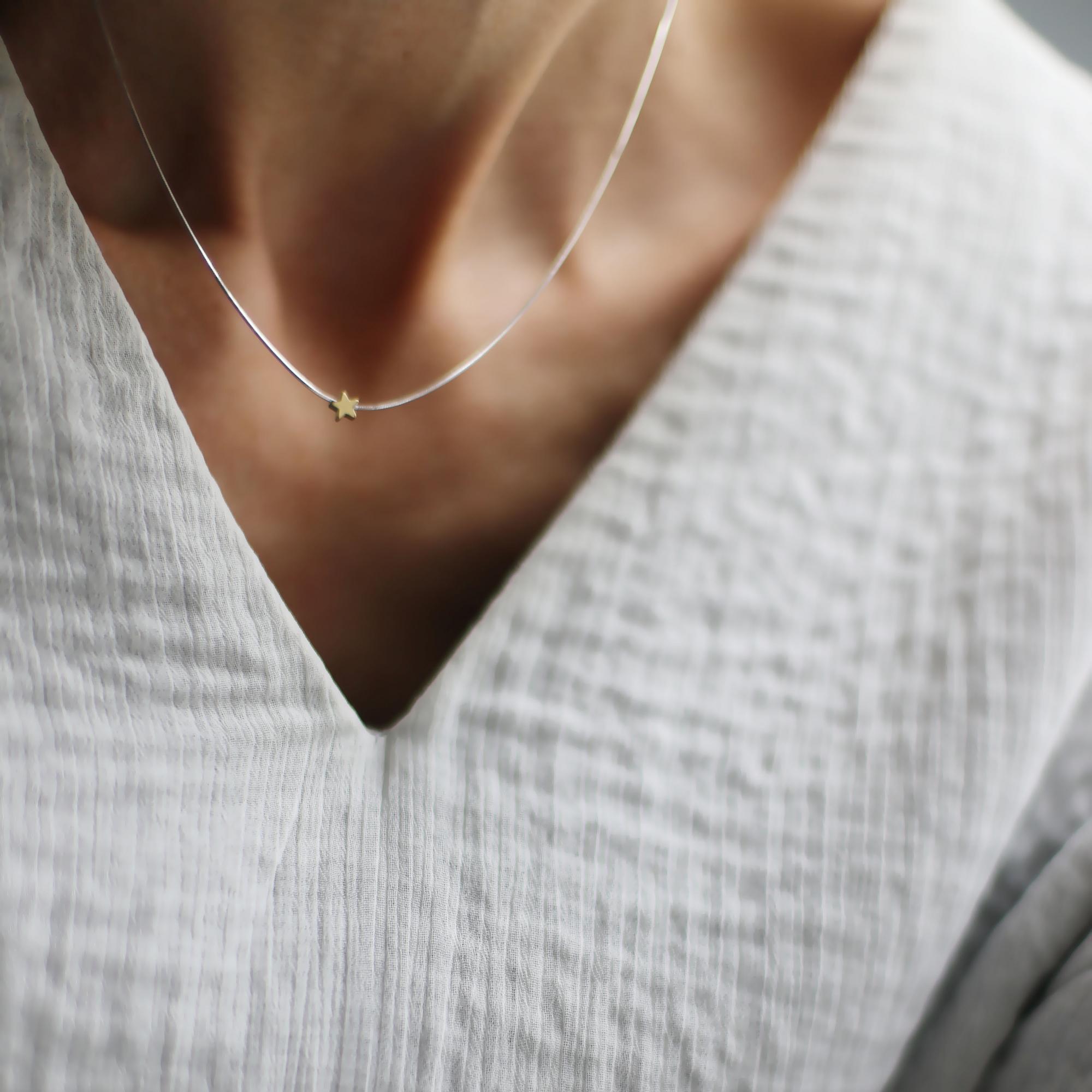 Подвеска со звездой из гематита 4P744