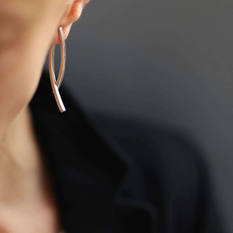 Серьги с подвеской 1P616