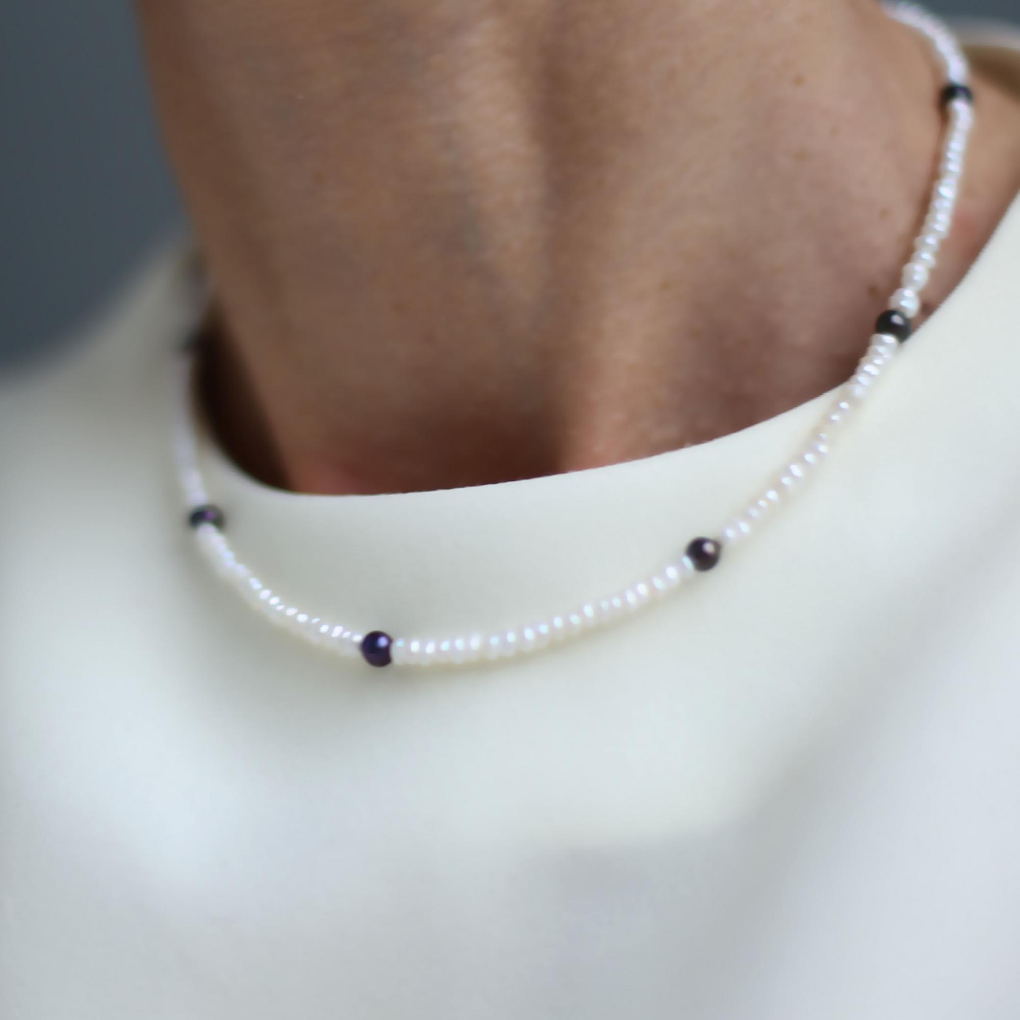 Колье с жемчугом 4P934