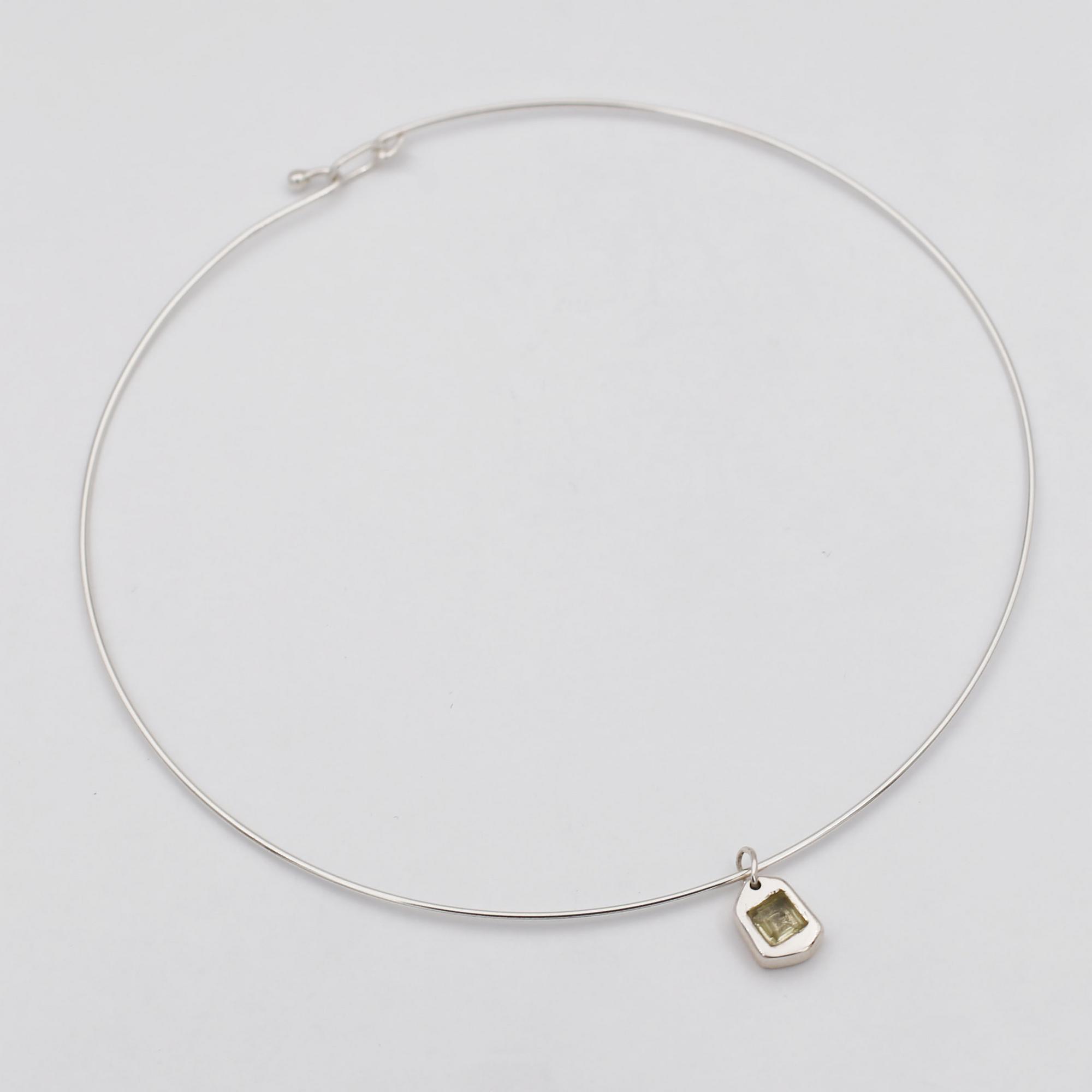 Чокер с цитрином 4P968-1