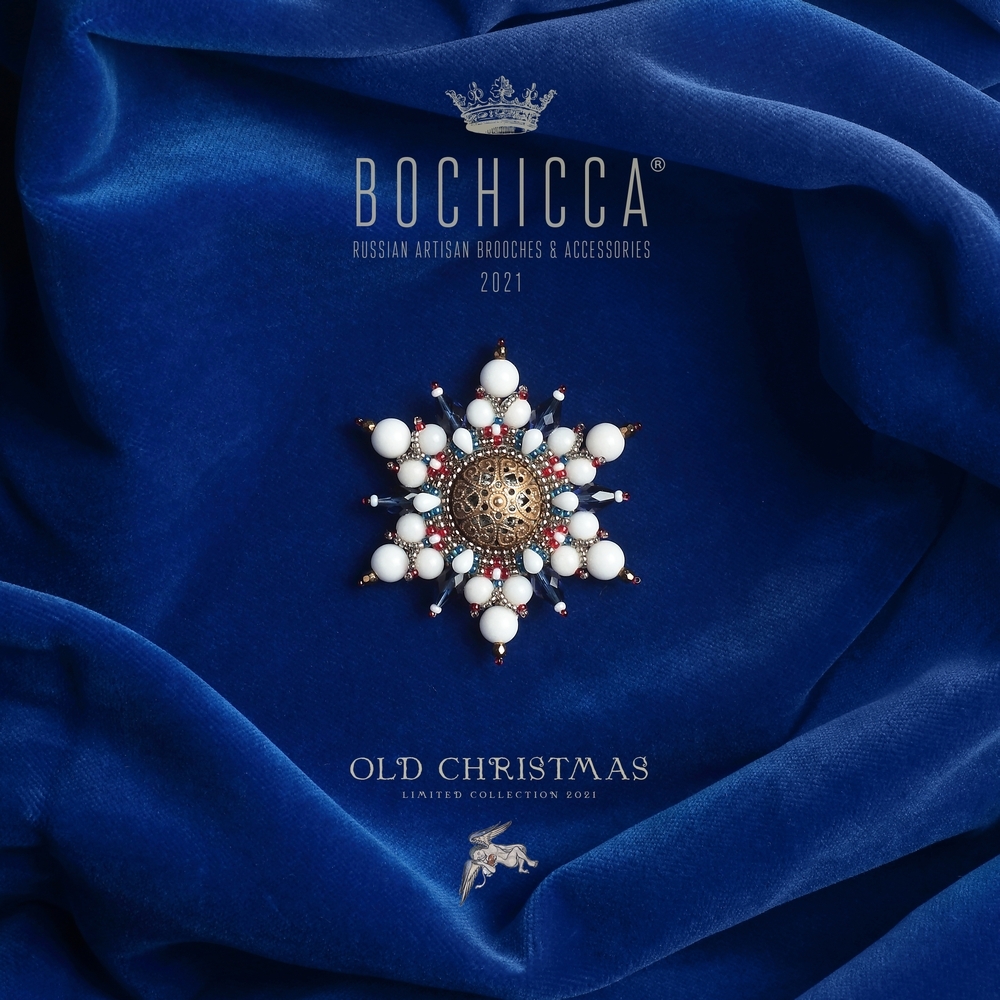 брошь Magic Snow