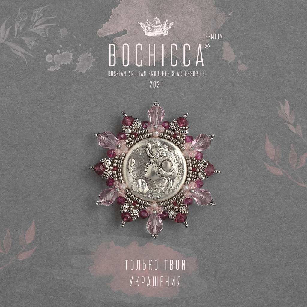 брошь Flowers of Spring