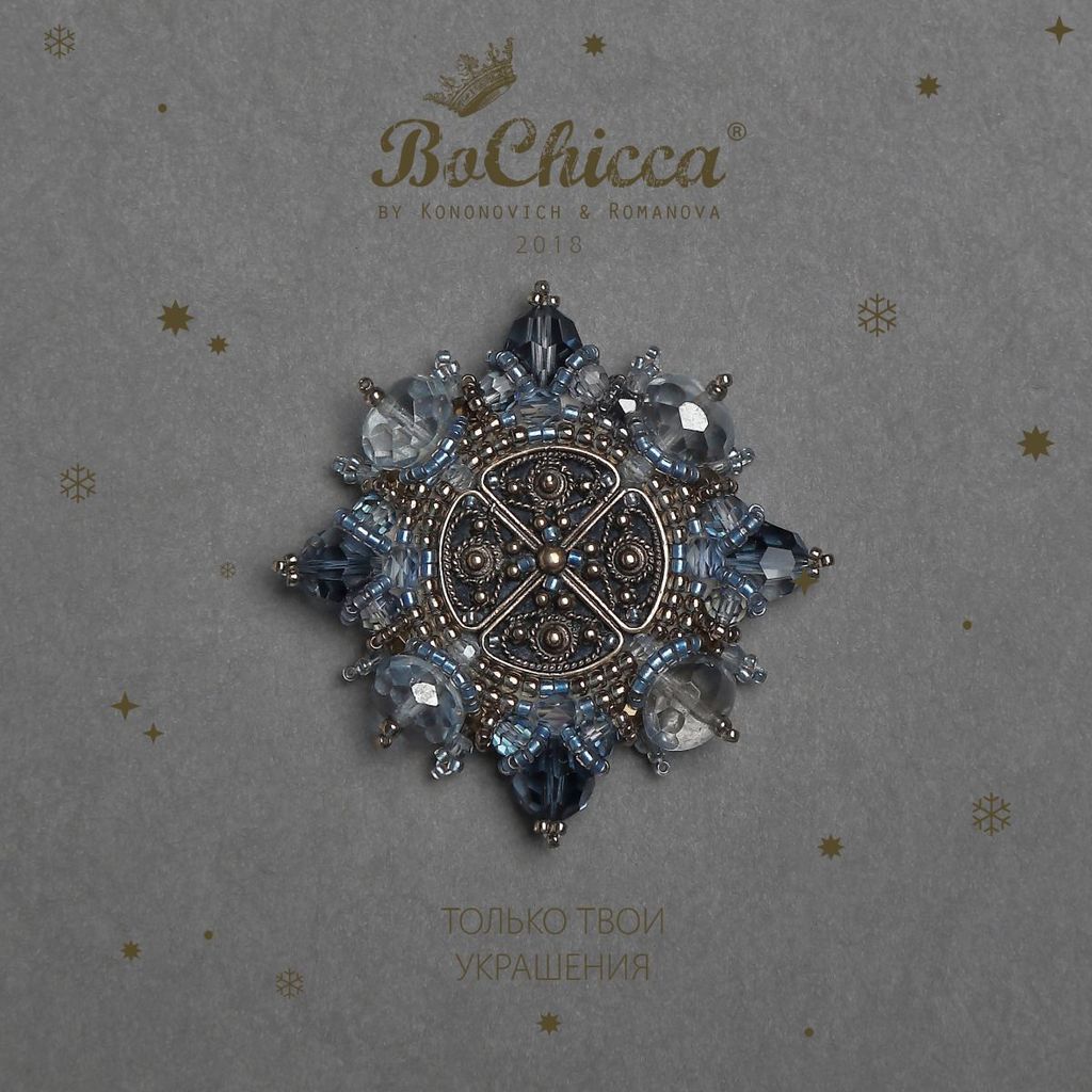 брошь Marzipan Ice