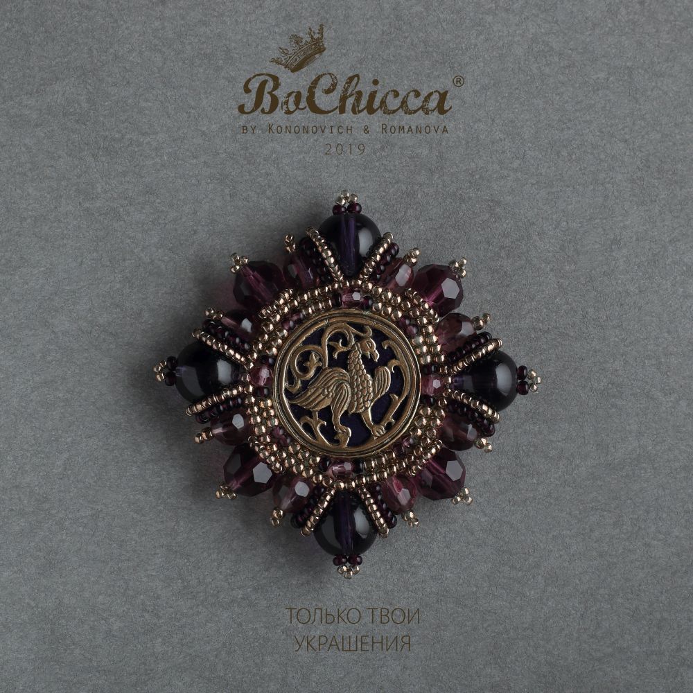 брошь Filomena