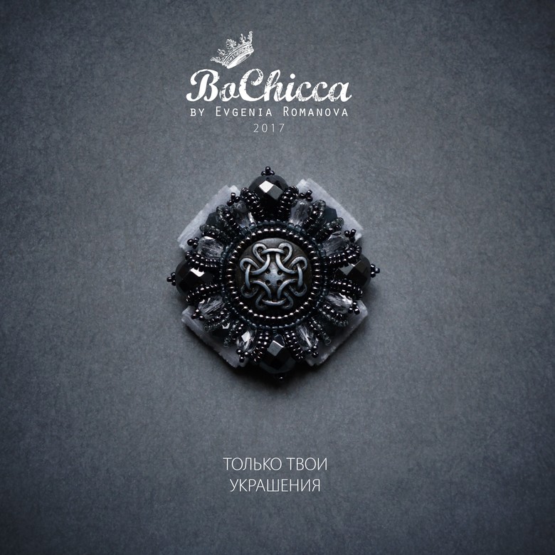 брошь Nightingale