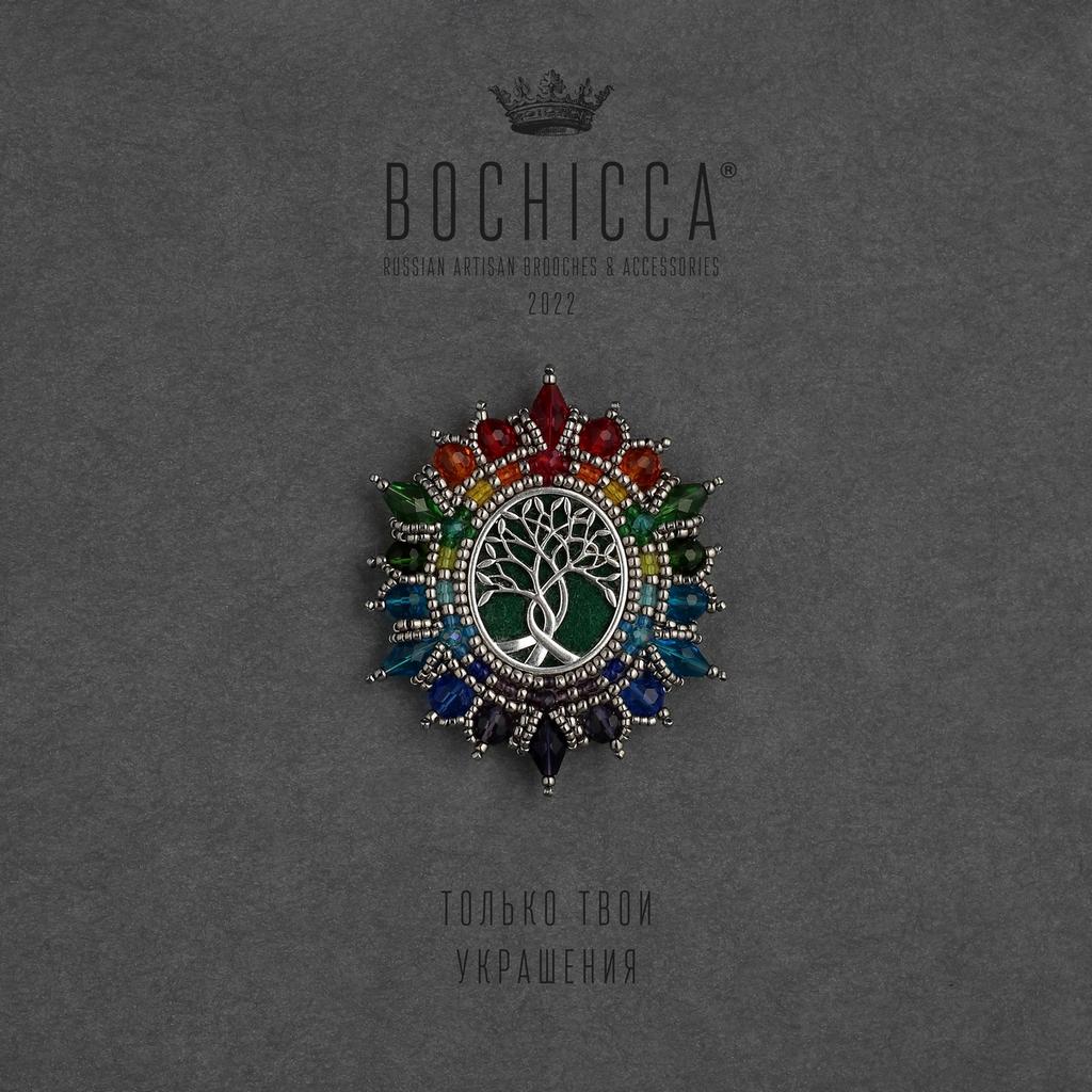 брошь Sefirot