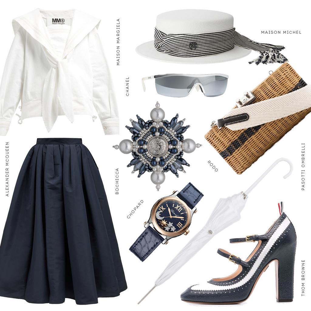 брошь Cross Wind