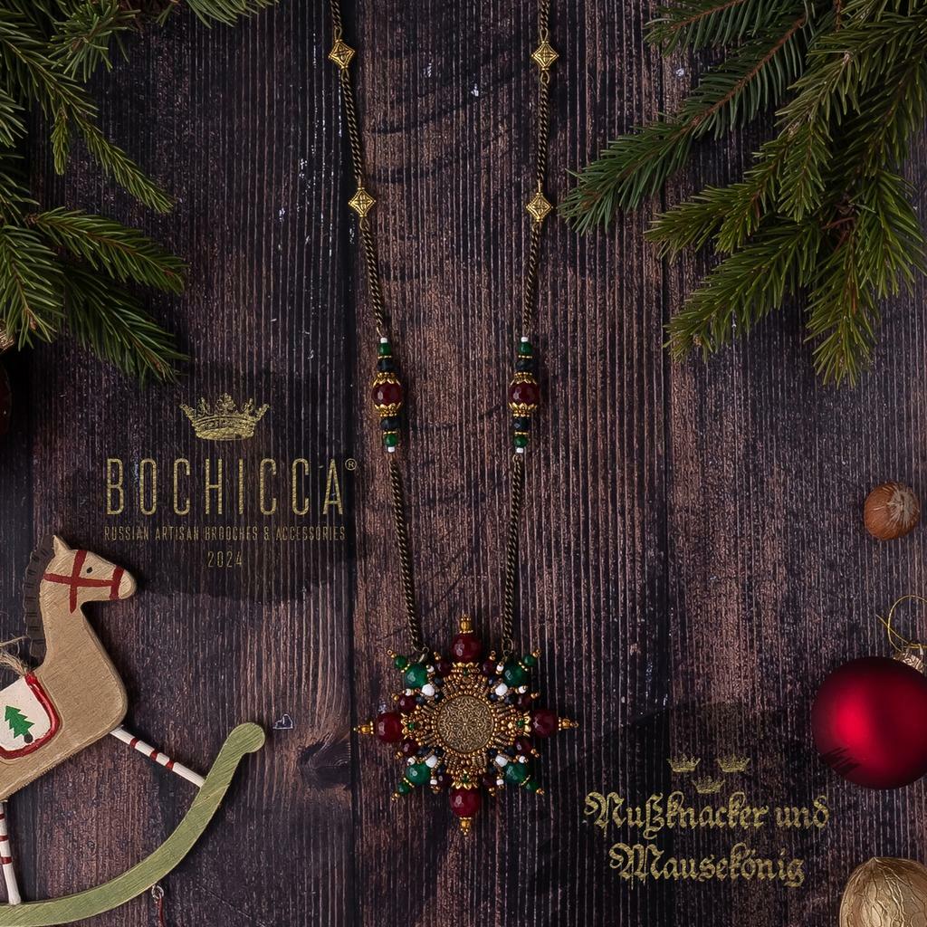 брошь-подвеска Marie