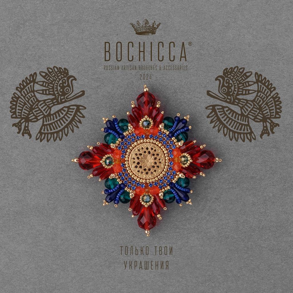 брошь Coatlicue