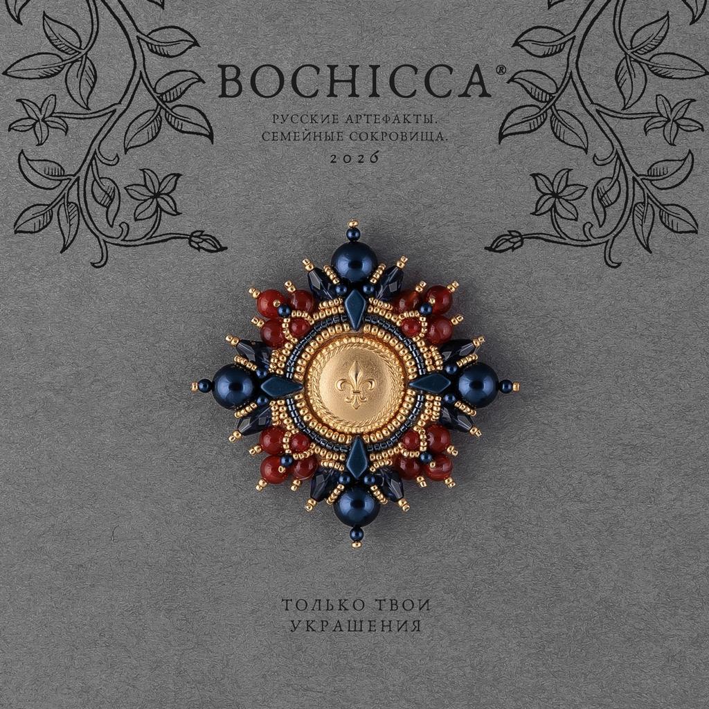 брошь Minerva