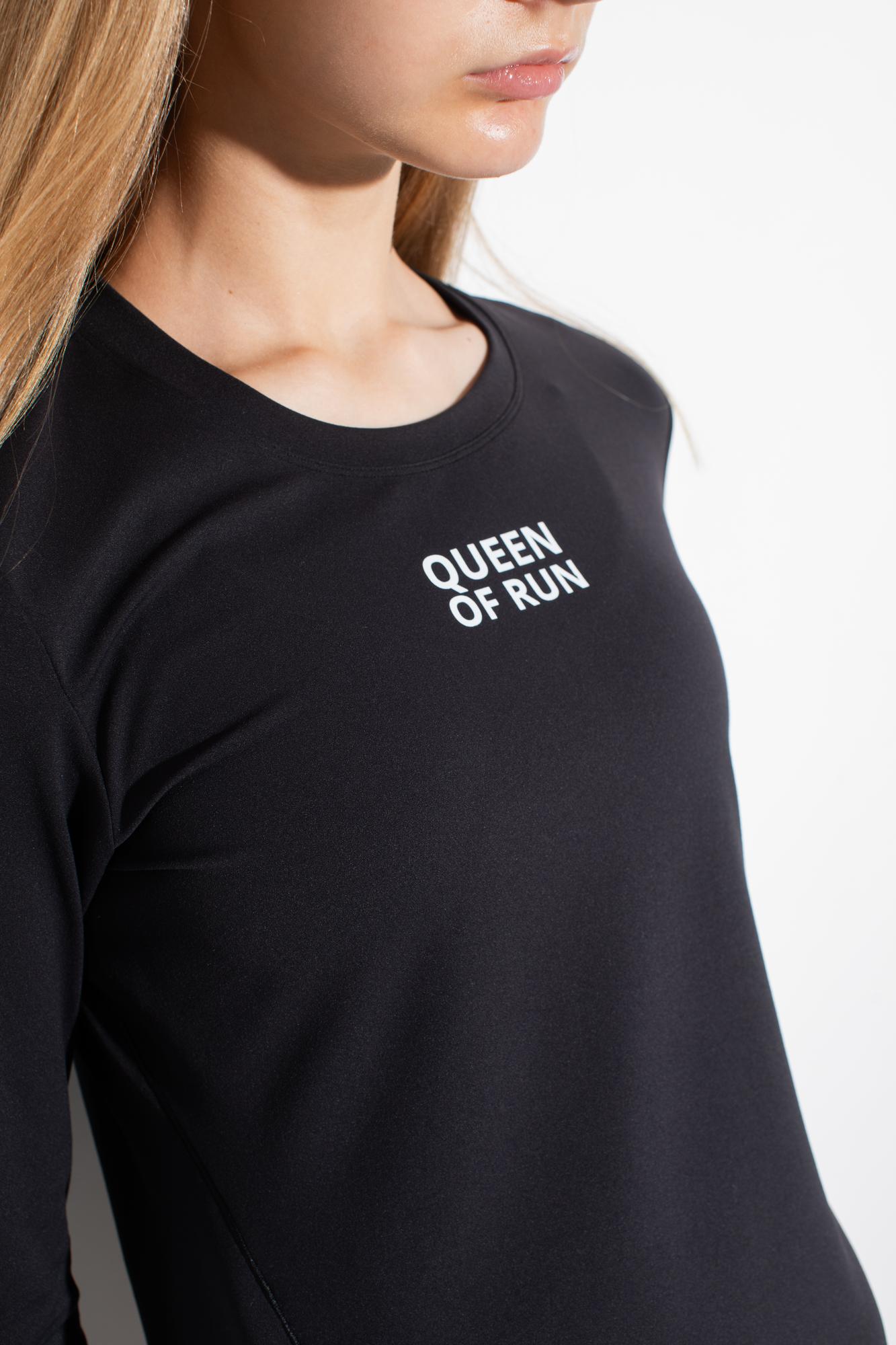 Лонгслив  «Queen of Run» BLACK