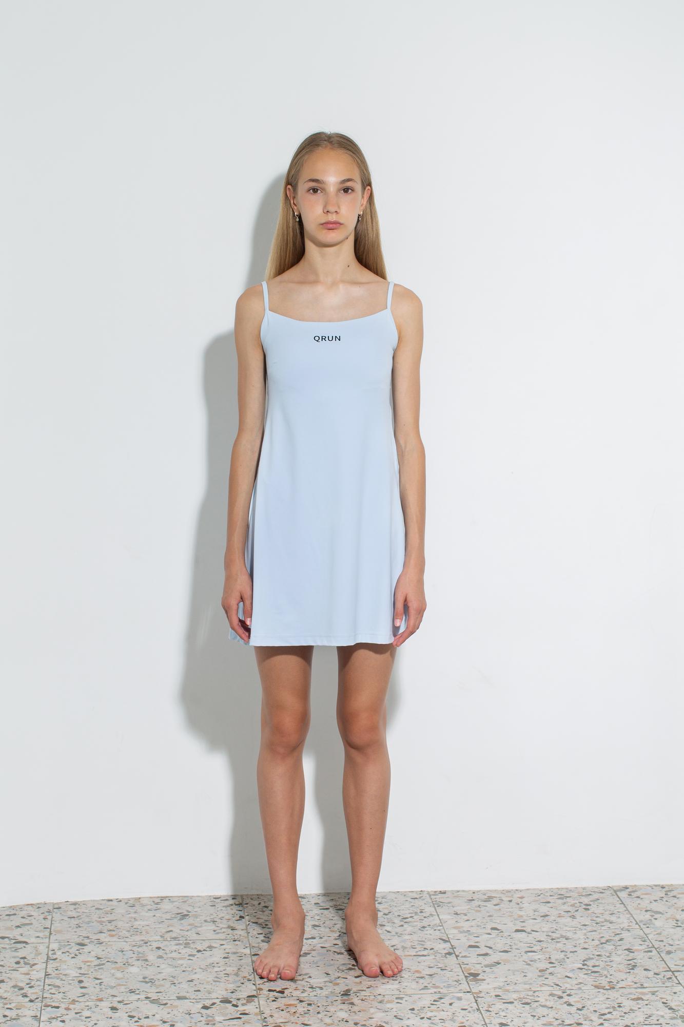 Беговое платье  «Bloom» BLUE
