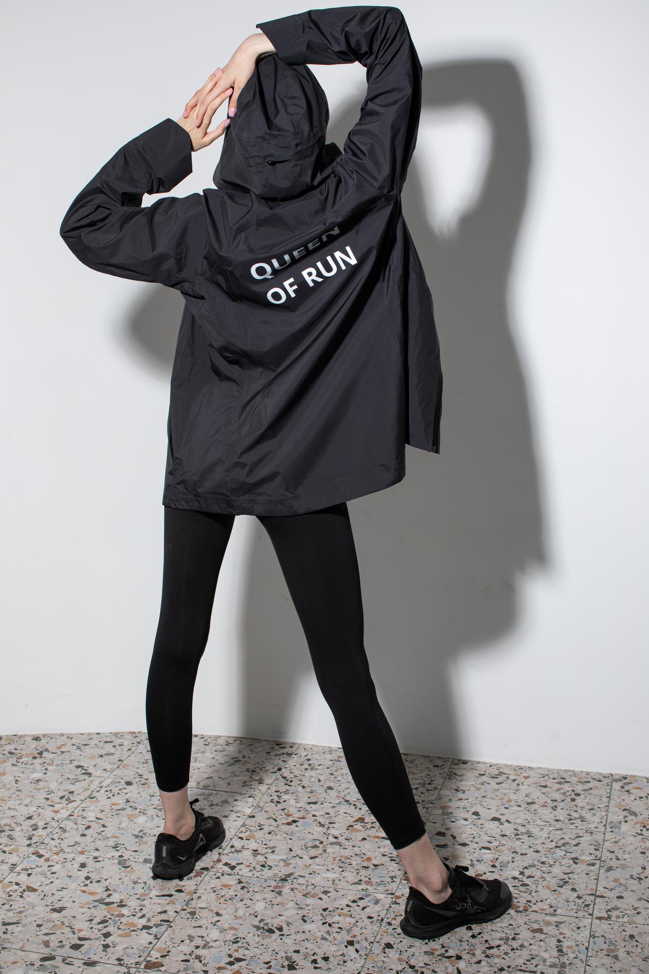 Ветровка  «Queen of Run» BLACK