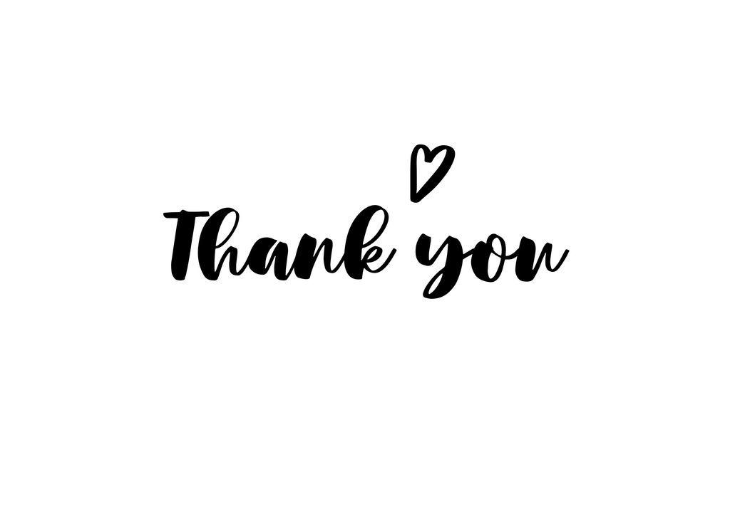 Открытка "Thank you"