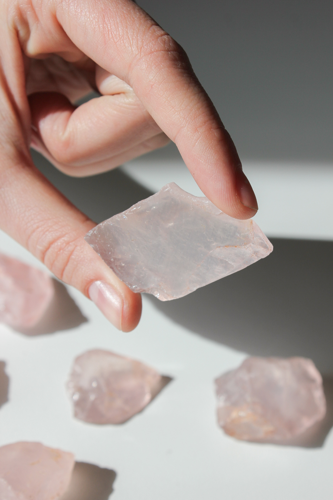 Розовый кварц