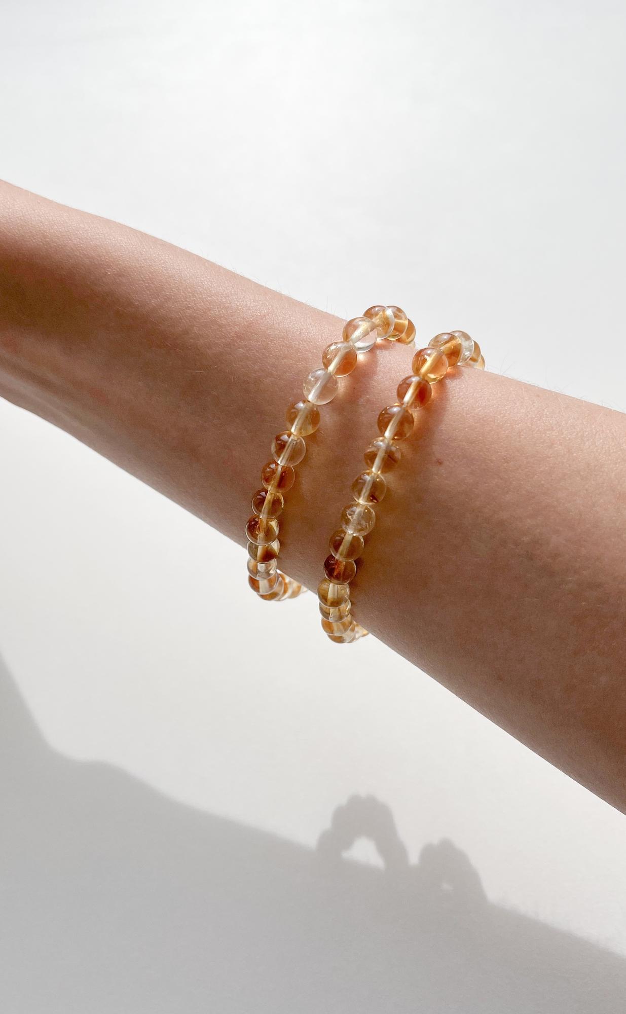 Браслет из цитрина