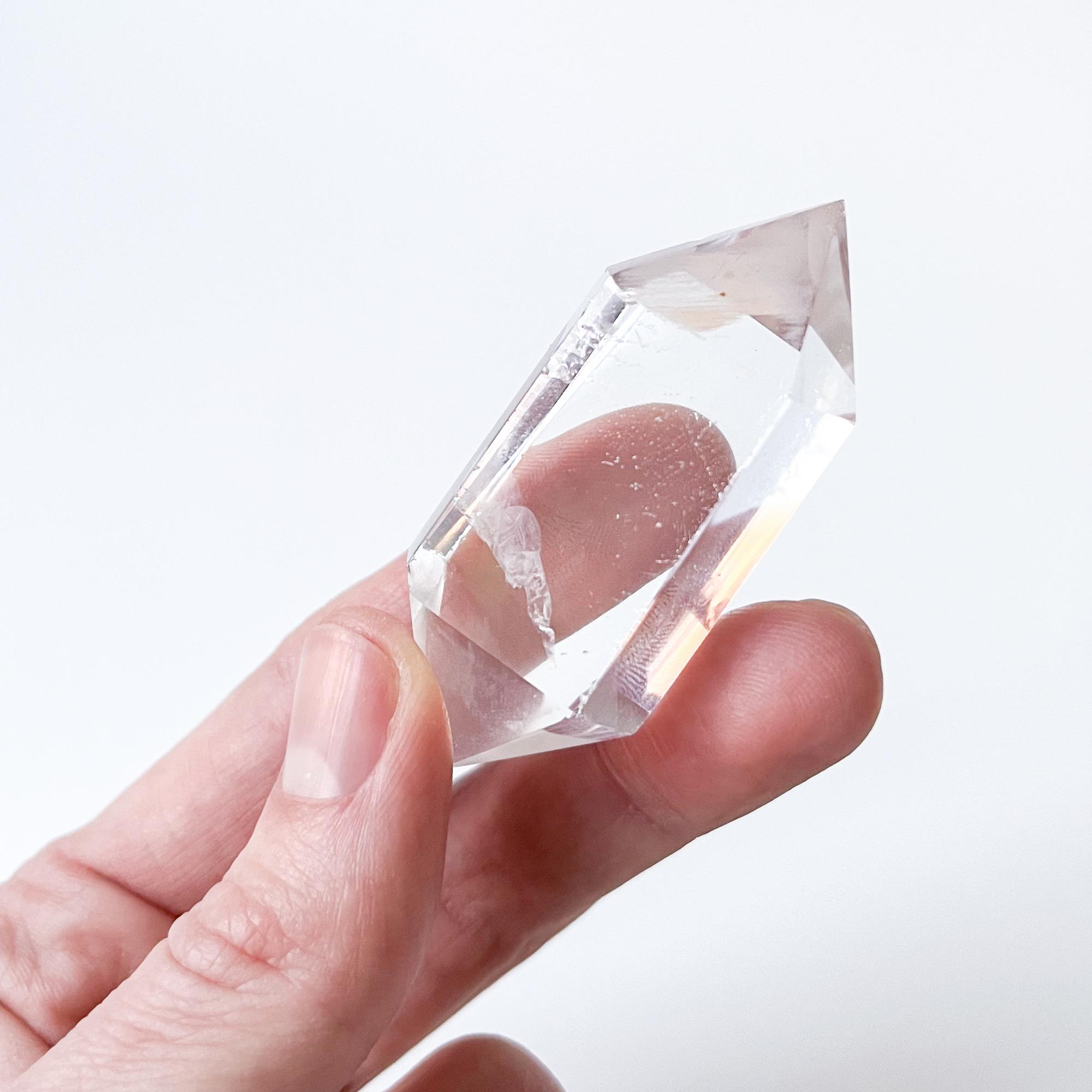 Горный хрусталь - двусторонний кристалл