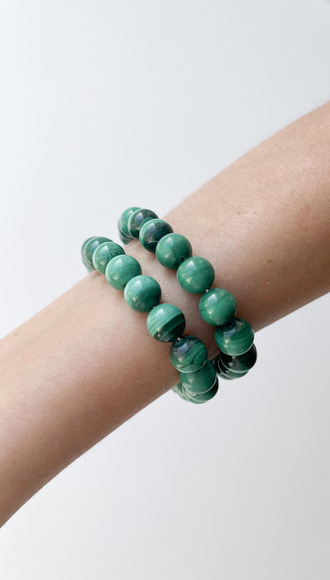 Браслет из малахита