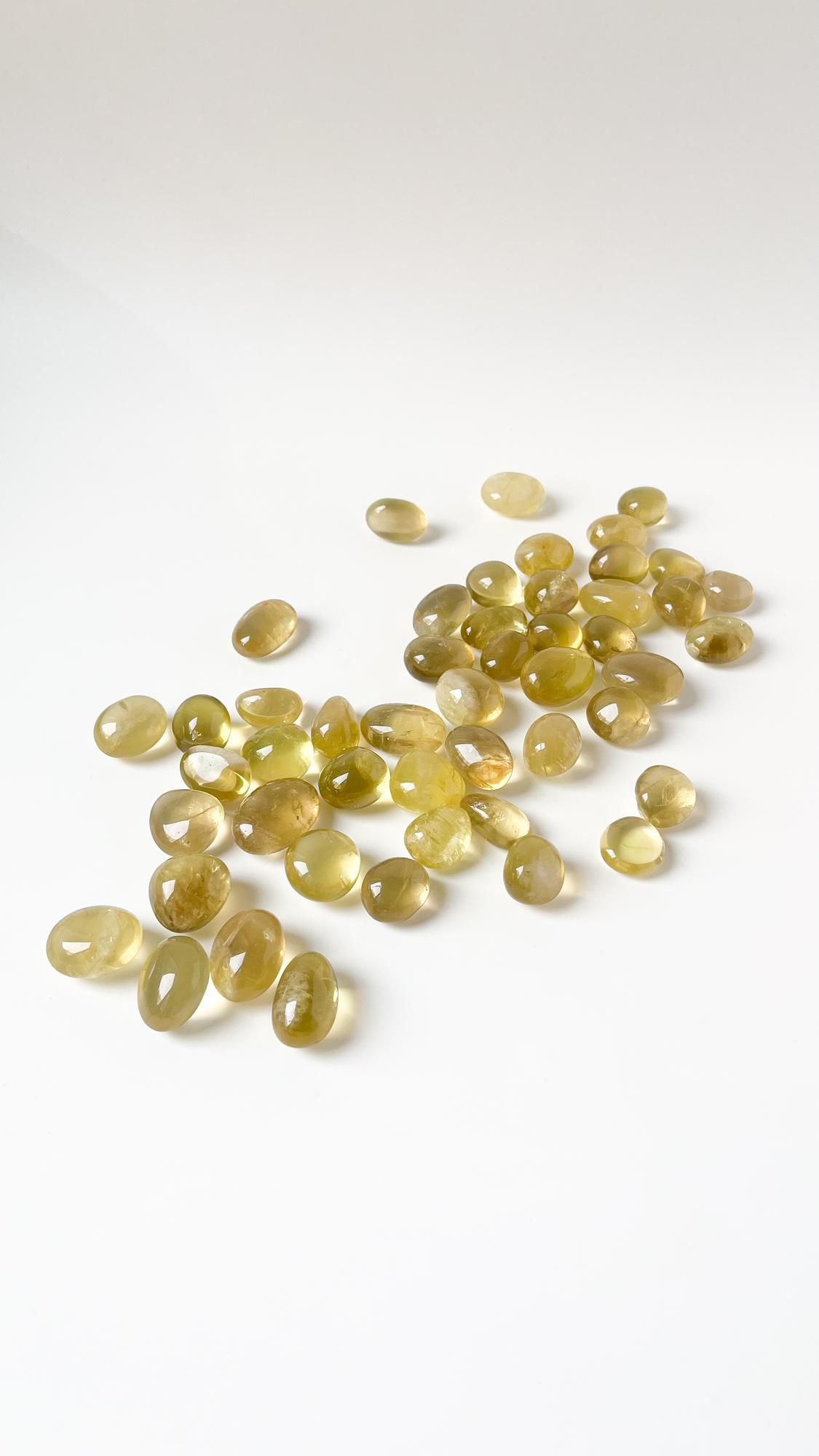 Цитрин - галтовка