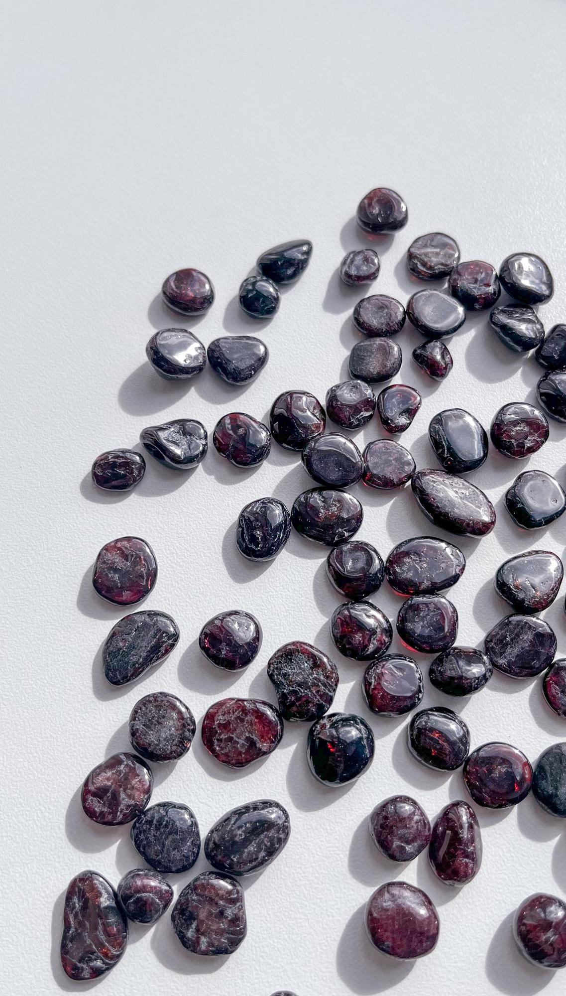 Гранат - галтовка