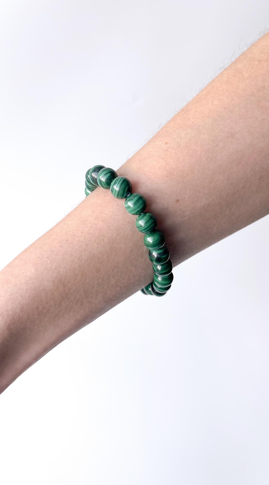 Браслет из малахита