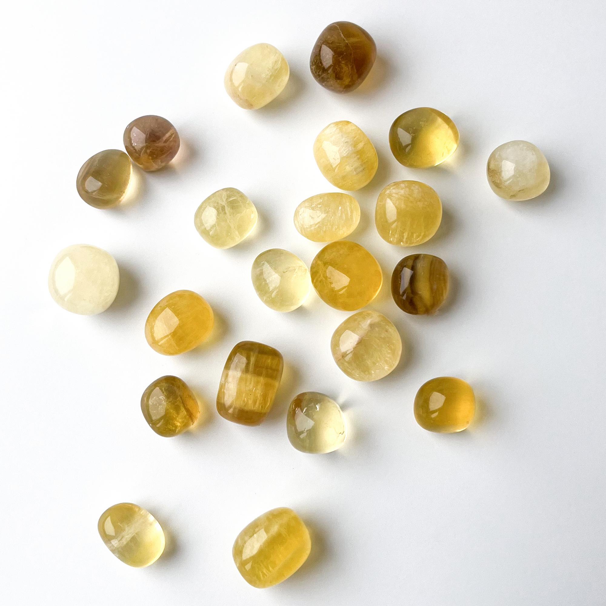 желтый флюорит