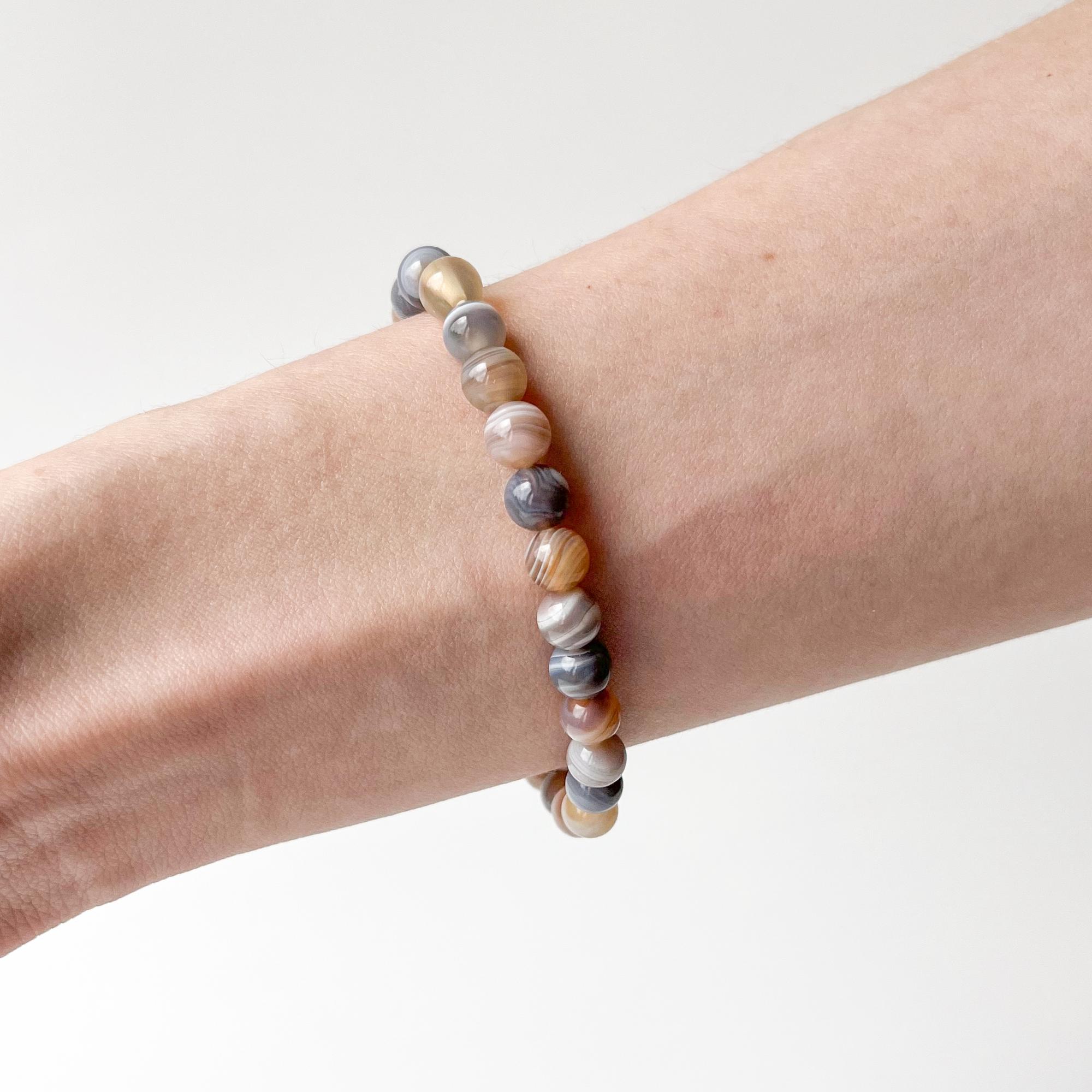 Браслет из агата