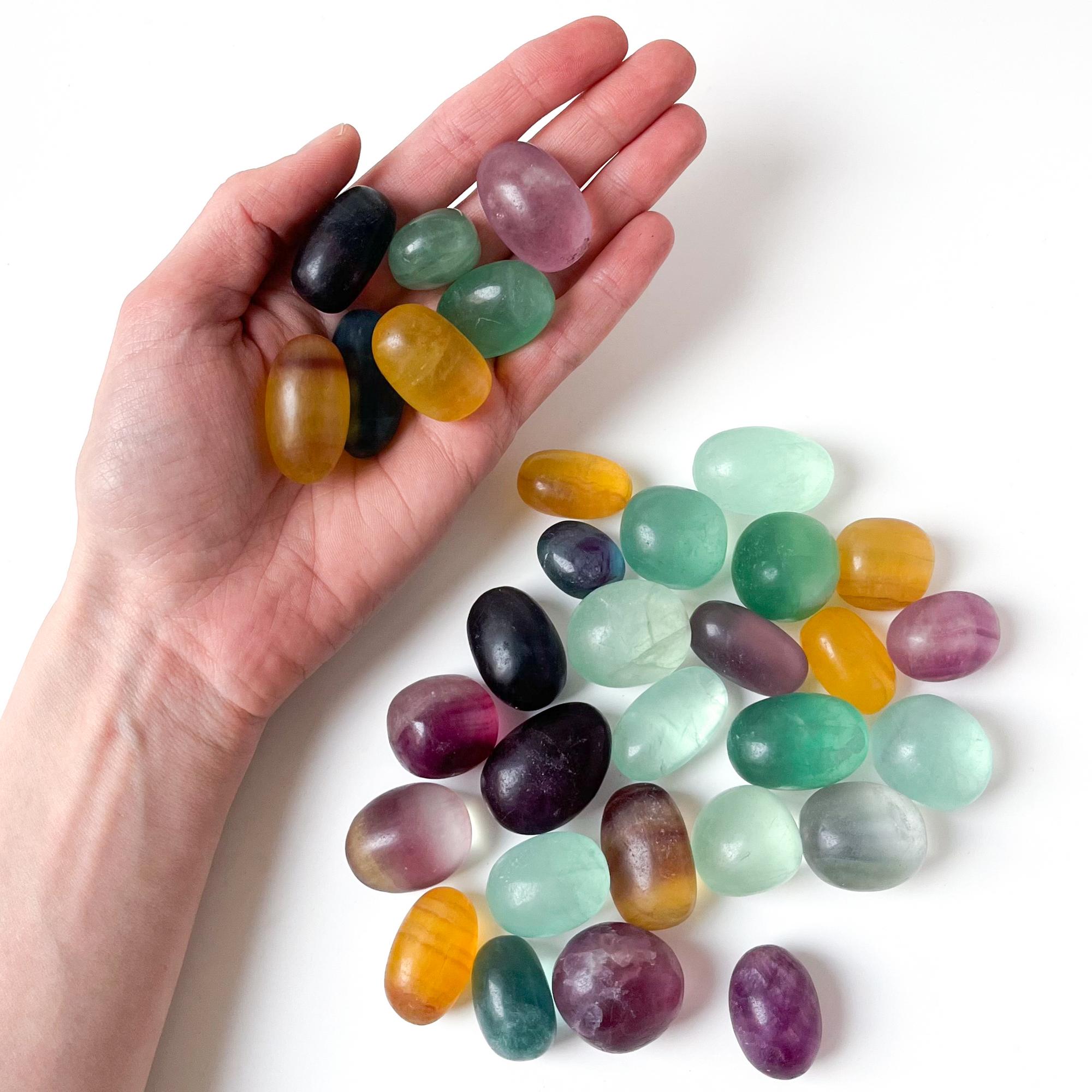 Флюорит - галтовка