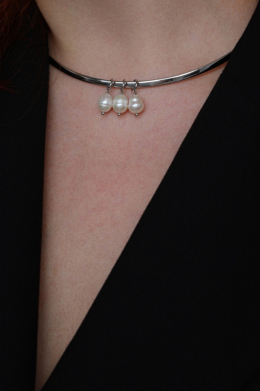 металлический чокер гривна