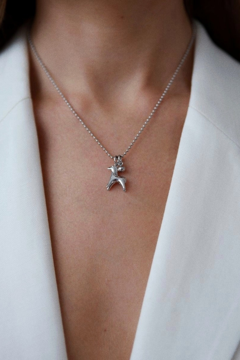 Подвеска лошадь на цепочке