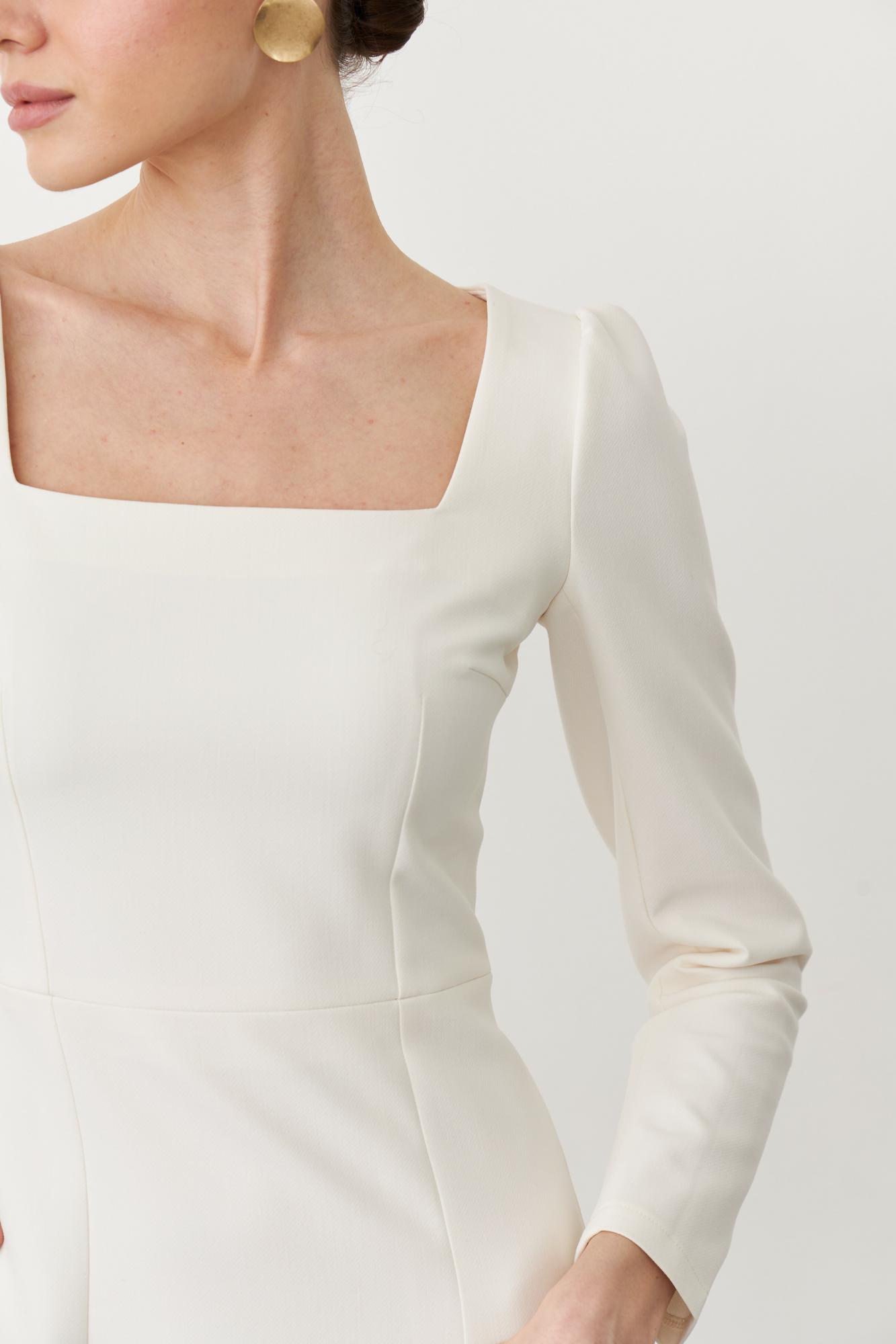 Платье Тильда в молочном цвете