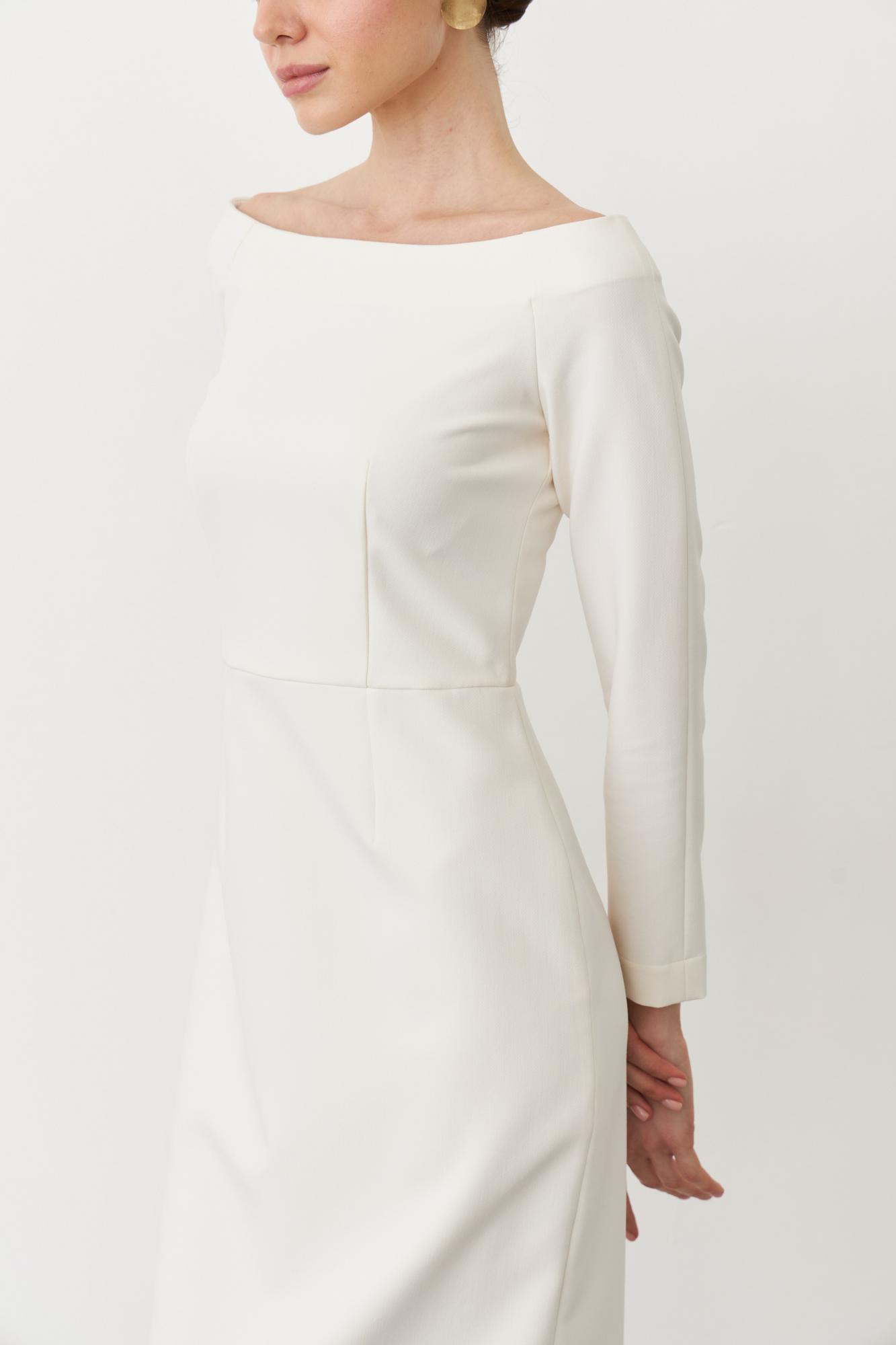 Платье Маргарет в молочном цвете